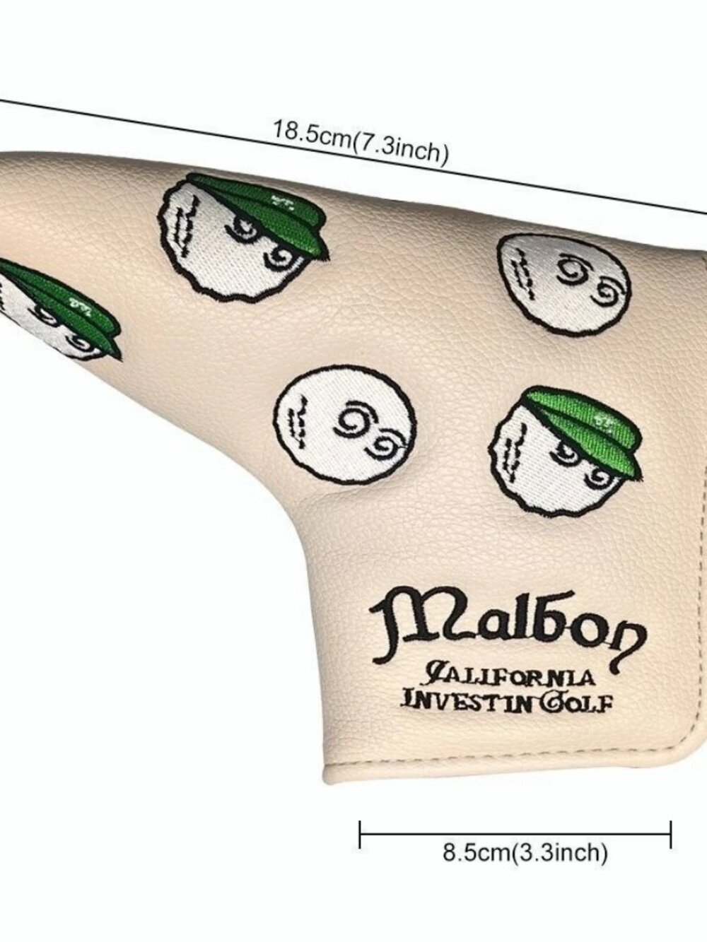 Malbon New Golf Club Headcovers Blade Putter Head Covers